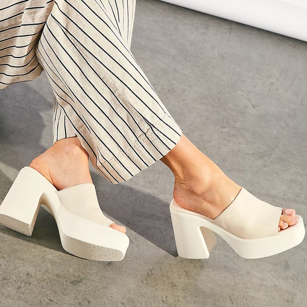 Like New Free People Zoe Platform Heel Sandals